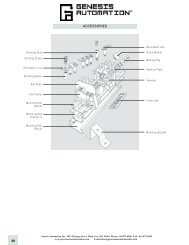 Terminal Block Accessories - Genesis Automation