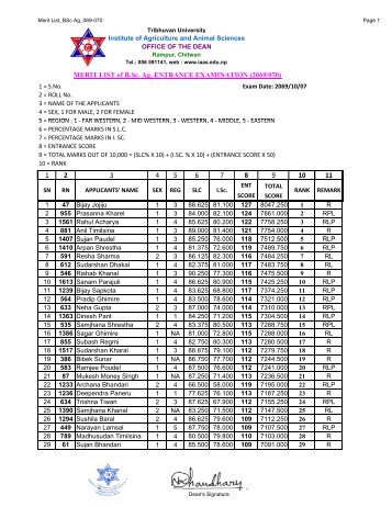 Merit List_BSc Ag_069-070.pdf - IAAS