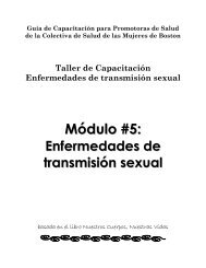 Enfermedades de Transmision Sexual - Our Bodies Ourselves