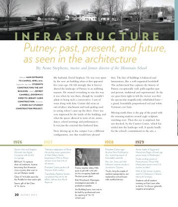 Putney: past, present, and future, as seen in the architecture