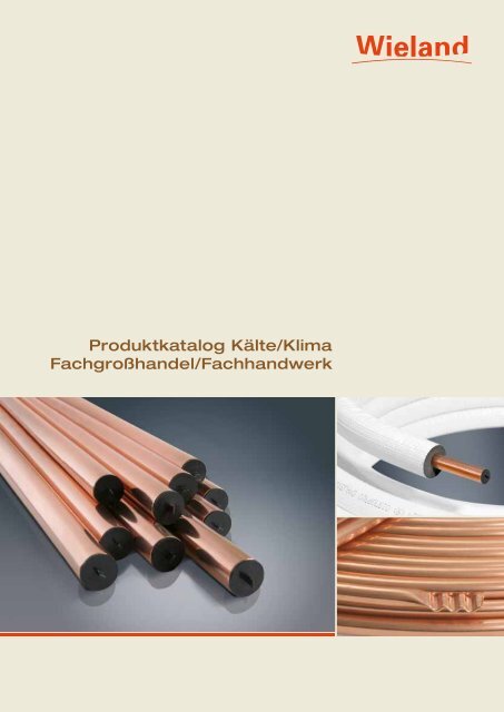 Produktkatalog KÃƒÂ¤lte/Klima FachgroÃƒÂŸhandel/Fachhandwerk