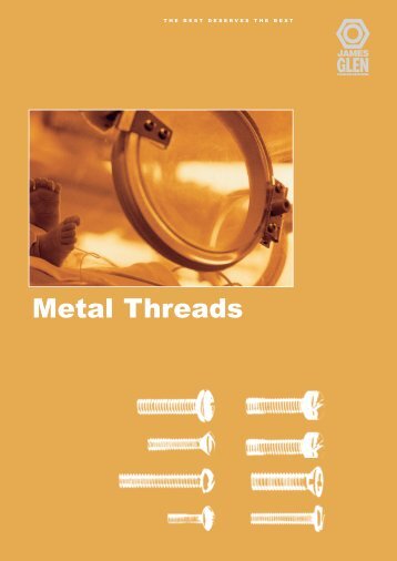 Metal Threads - RGA and PSM Fasteners