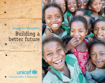 UNICEF Madagascar booklet landscape - Schools for Africa