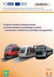 RozwÃ³j zintegrowanego systemu transportu miejskiego w ... - Opole