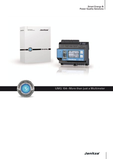 UMG 104 – More than just a Multimeter