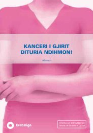 KANCERI I GJIRIT DITURIA NDIHMON! - FISP