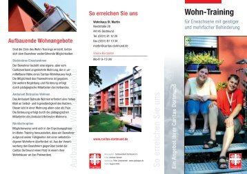 Wohn-Training - Caritas Dortmund