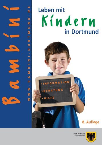 Bambini 8. Auflage - Kontakt- und Beratungsführer für ... - Dortmund.de