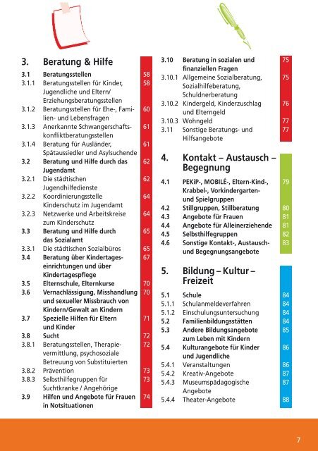 Bambini 8. Auflage - Kontakt- und Beratungsführer für ... - Dortmund.de