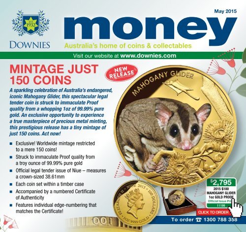 Downies Money May 2015