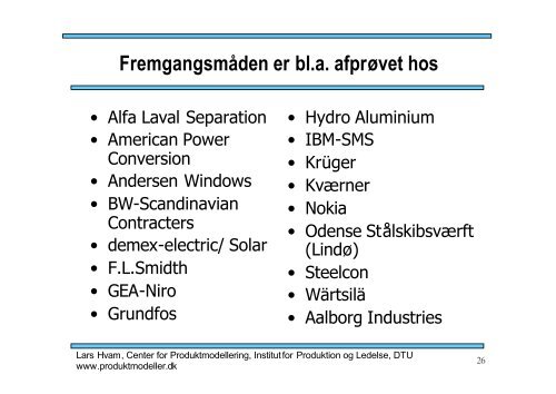 Hvad er et konfigureringssystem og hvordan bygges det?