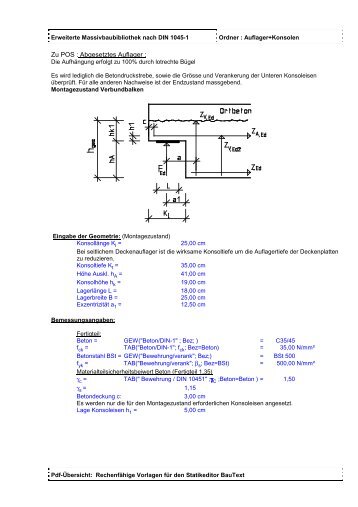 Auflager+Konsolen.hed * - BauText