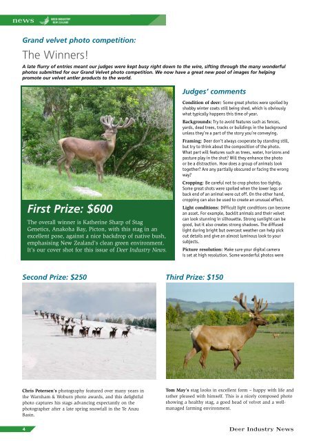 Deer Industry News - Deer Industry New Zealand