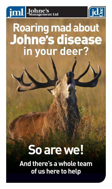 to find a Johnes consultant in your region - Deer Industry New Zealand