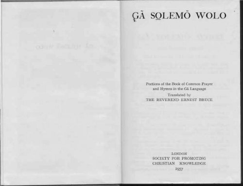 QA SOLEMO WOLO - Society of Archbishop Justus