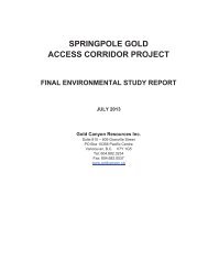 Revised Final Environmental Study Report (24 MB) - Gold Canyon ...