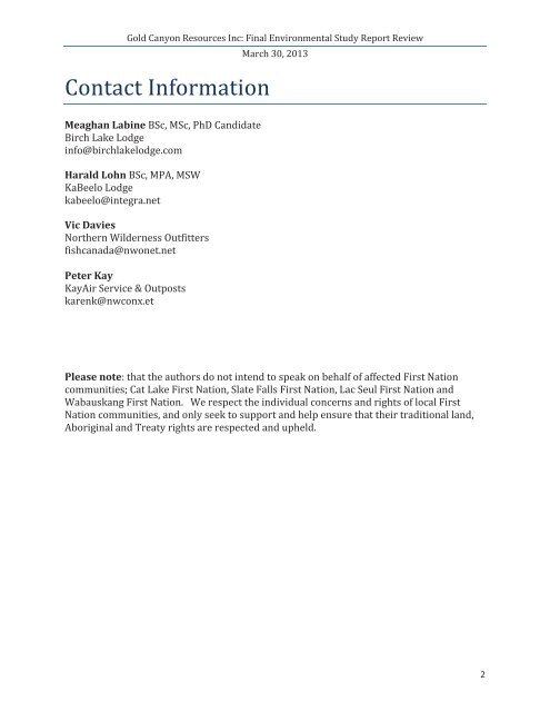 Revised Final Environmental Study Report (24 MB) - Gold Canyon ...
