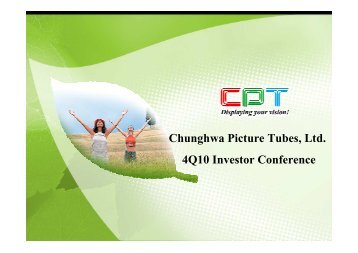 Download - CHUNGHWA PICTURE TUBES, LTD.