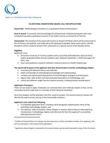 Doctoral dissertation help qualitative