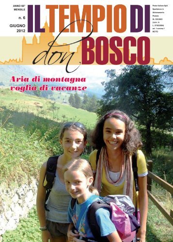 Aria di montagna voglia di vacanze - Colle Don Bosco