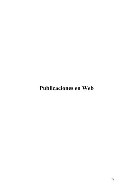 ACTIVIDAD CIENTÃFICA 2006 - Hospital Universitario de Guadalajara