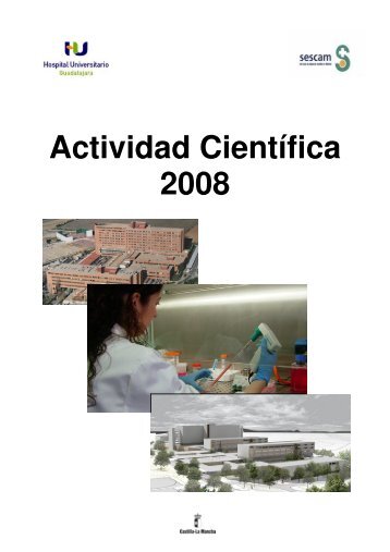 Actividad CientÃ­fica 2008 - Hospital Universitario de Guadalajara