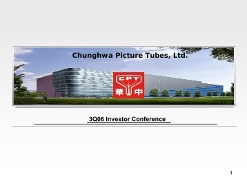 Download - CHUNGHWA PICTURE TUBES, LTD.