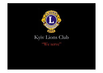 12 seniors - Kyiv Lions Club