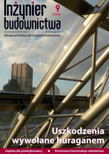 Wrzesień 2008 - Polska Izba Inżynierów Budownictwa