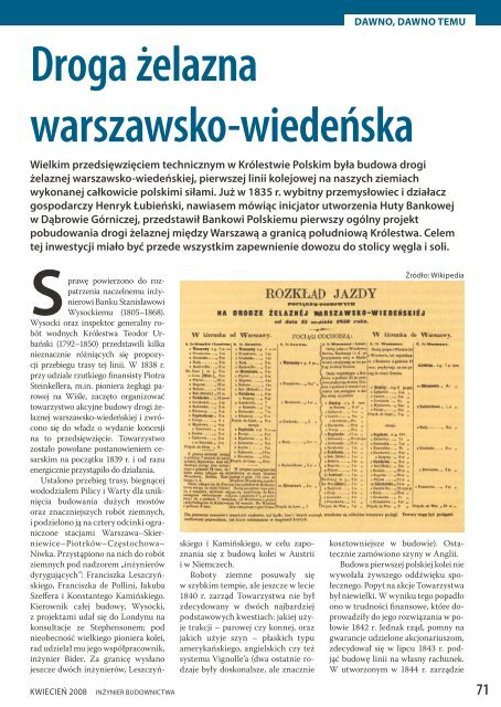 Kwiecień 2008 - Polska Izba Inżynierów Budownictwa