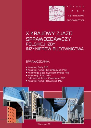 załącznik do uchwały - Polska Izba Inżynierów Budownictwa