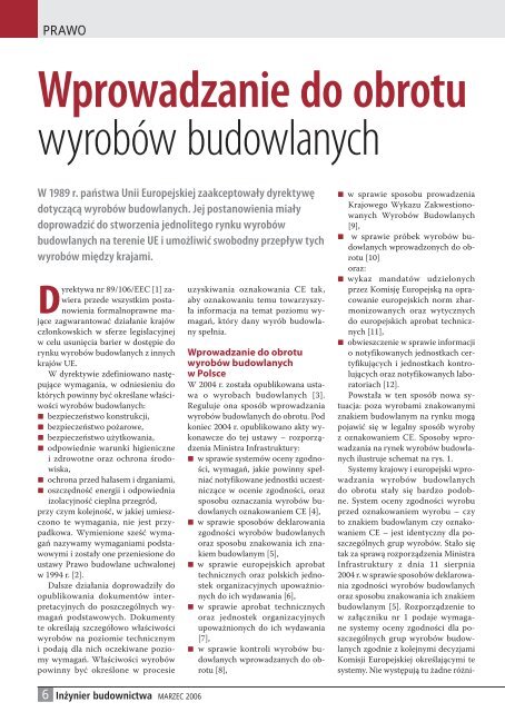 Oznakowanie - Polska Izba Inżynierów Budownictwa