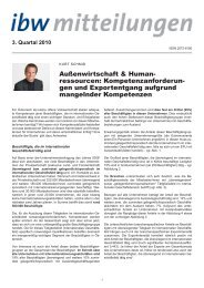 3. Quartal 2010 - Medien Servicestelle Neue ÖsterreicherInnen