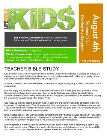 Unit 12 Session 3 SG 1-3 - Life Bible Kids