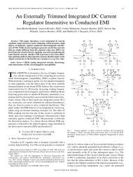 An Externally Trimmed Integrated DC Current ... - IEEE Xplore