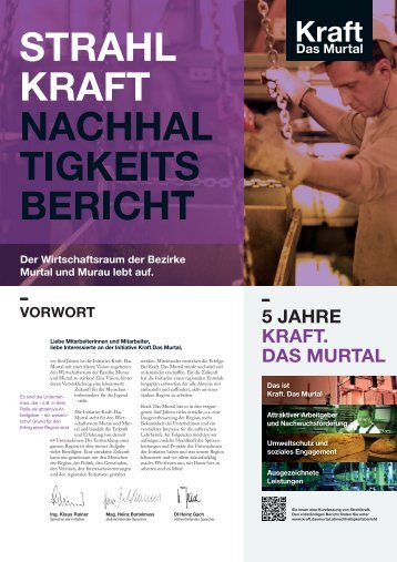 5 JAHRE KRAFT. DAS MURTAL