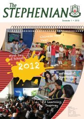 Issue 35 - Semester 1, 2012 - St. Stephen's School