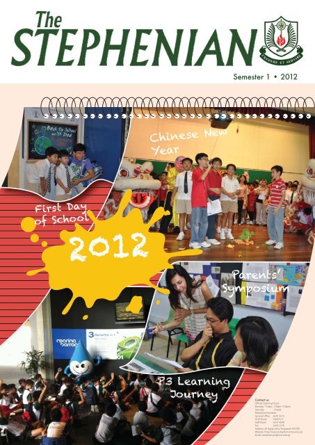 Issue 35 - Semester 1, 2012 - St. Stephen's School