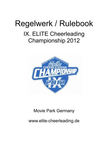 Regelwerk / Rulebook - ELITE Cheerleading