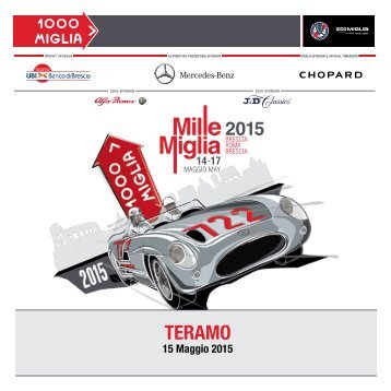 Mille Miglia 2015 a Teramo