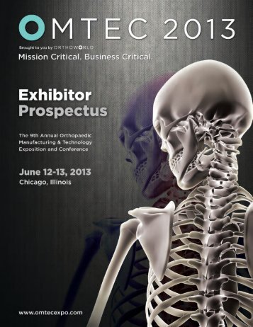 Exhibitor Prospectus (PDF) - omtec