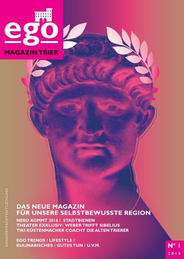 ego Magazin Trier - Ausgabe 1