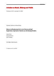 Arbeiten zu Musik, Bildung und Politik rbeiten zu ... - Herbert Bruhn