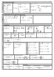 Formelsammlung - der-domi.de