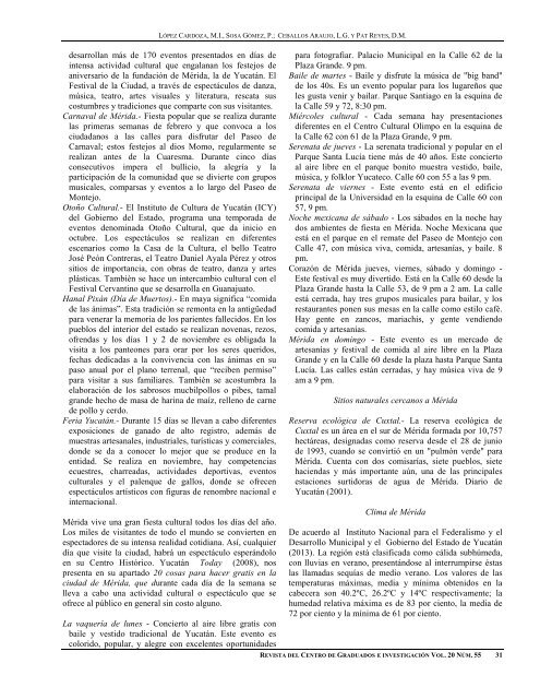 REVISTA DEL CENTRO DE GRADUADOS E INVESTIGACIÓN