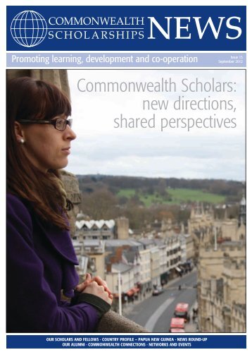 Commonwealth Scholarships News