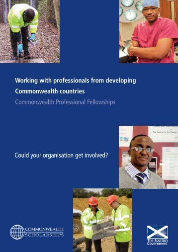 Information leaflet - Commonwealth Scholarship Commission in the ...