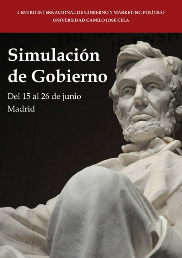 Simulación de Gobierno 2015 CIGMAP UCJC