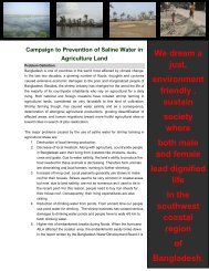 Campaign against saline water - Both ENDS