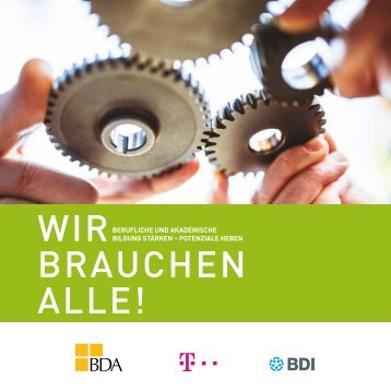 WIR BRAUCHEN ALLE!